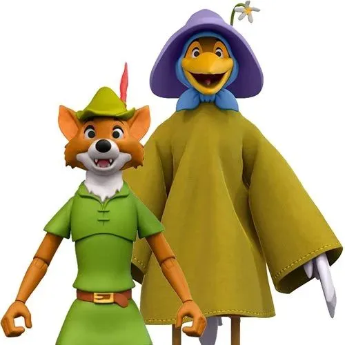 Disney Ultimates Robin Hood with Stork Costume Action Figure