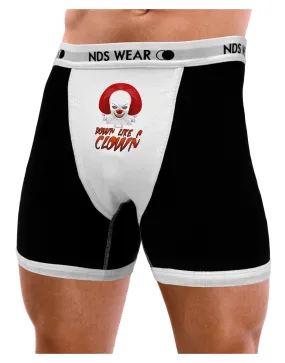 Down Like a Clown Mens Boxer Brief Underwear