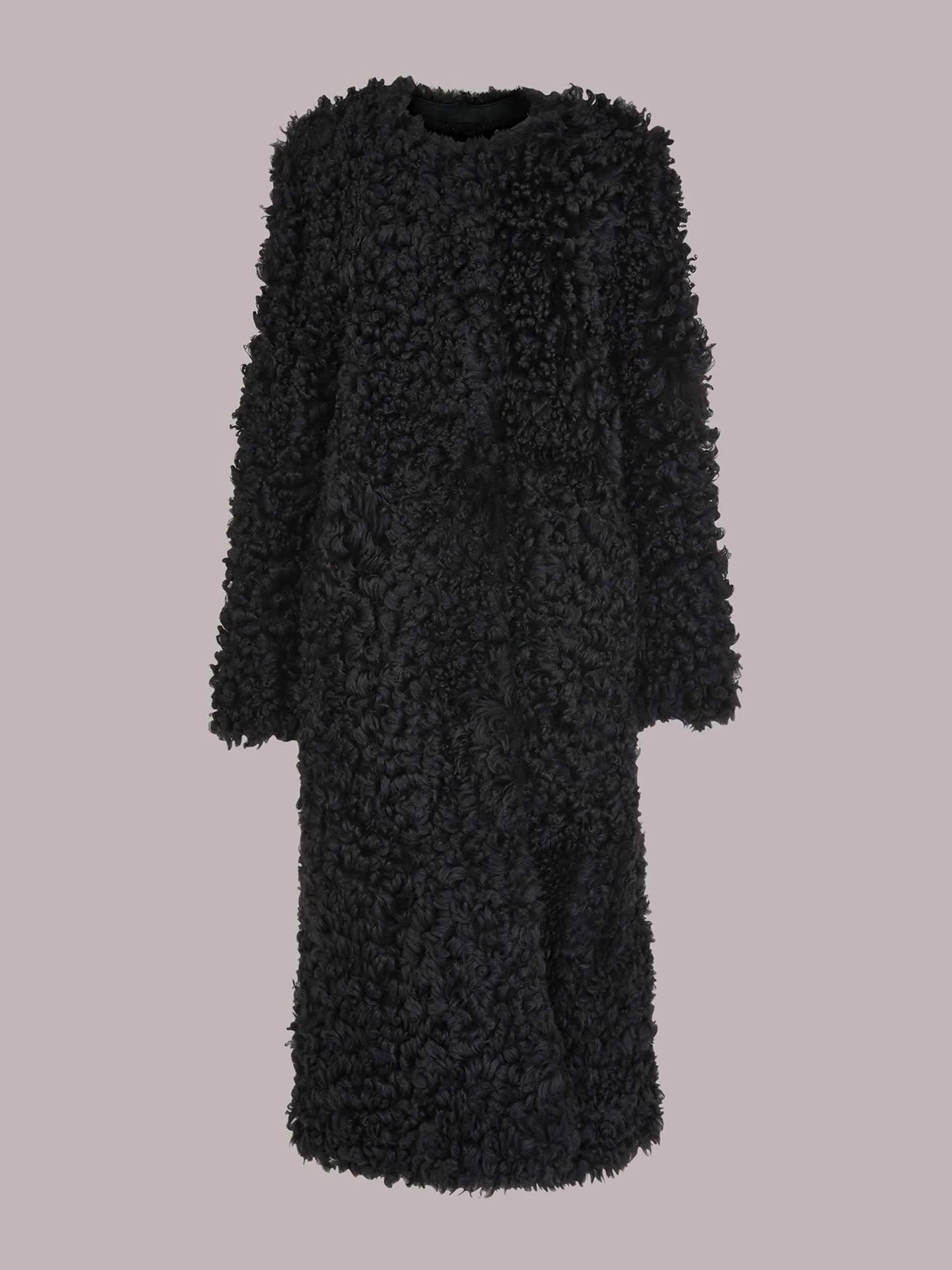 Eliza shearling coat