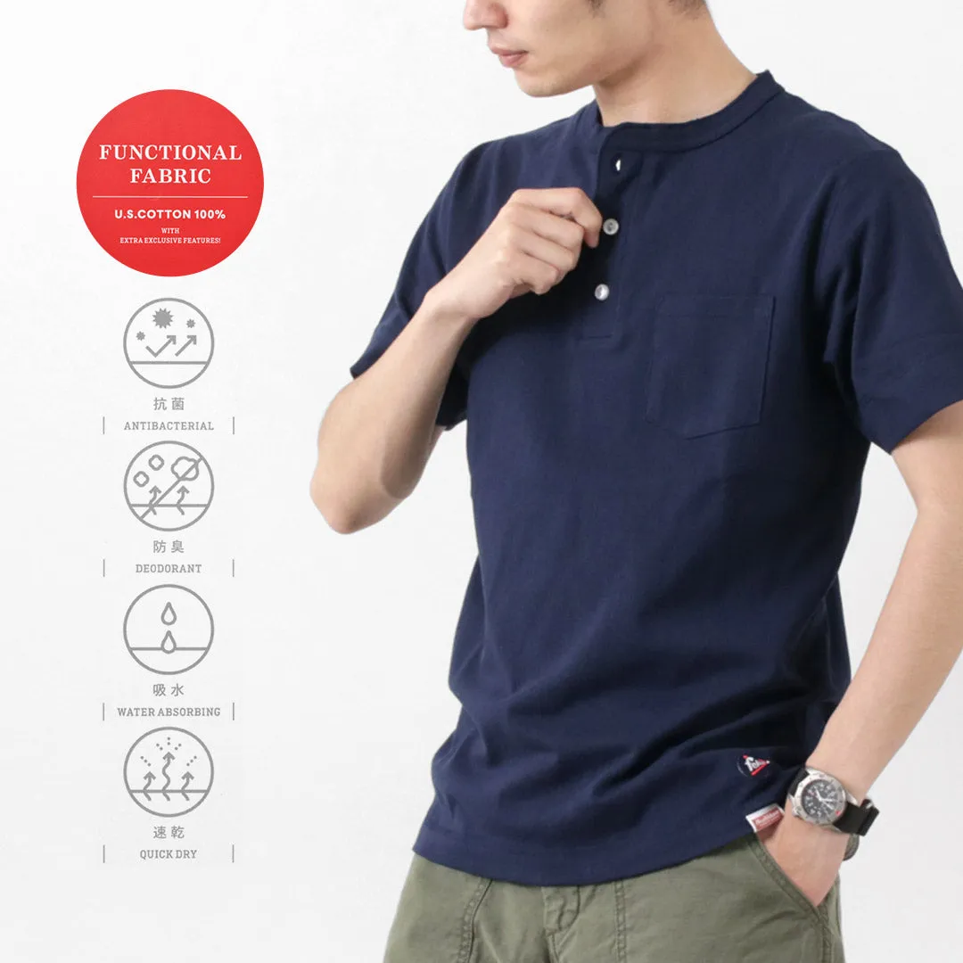 FELCO / Pocket Henley Neck T-shirt