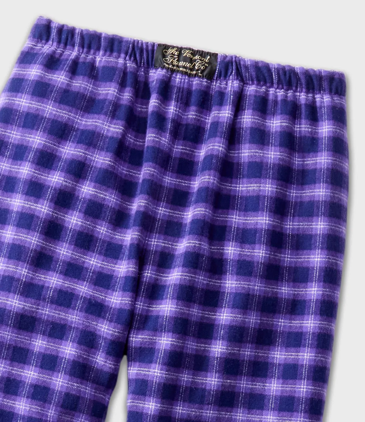 Flannel Lounge Pants - Purple Maze