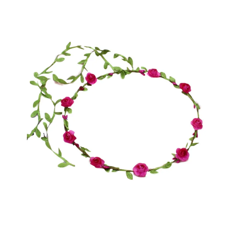 Flower headband rose wreath -for Midsummer's Day