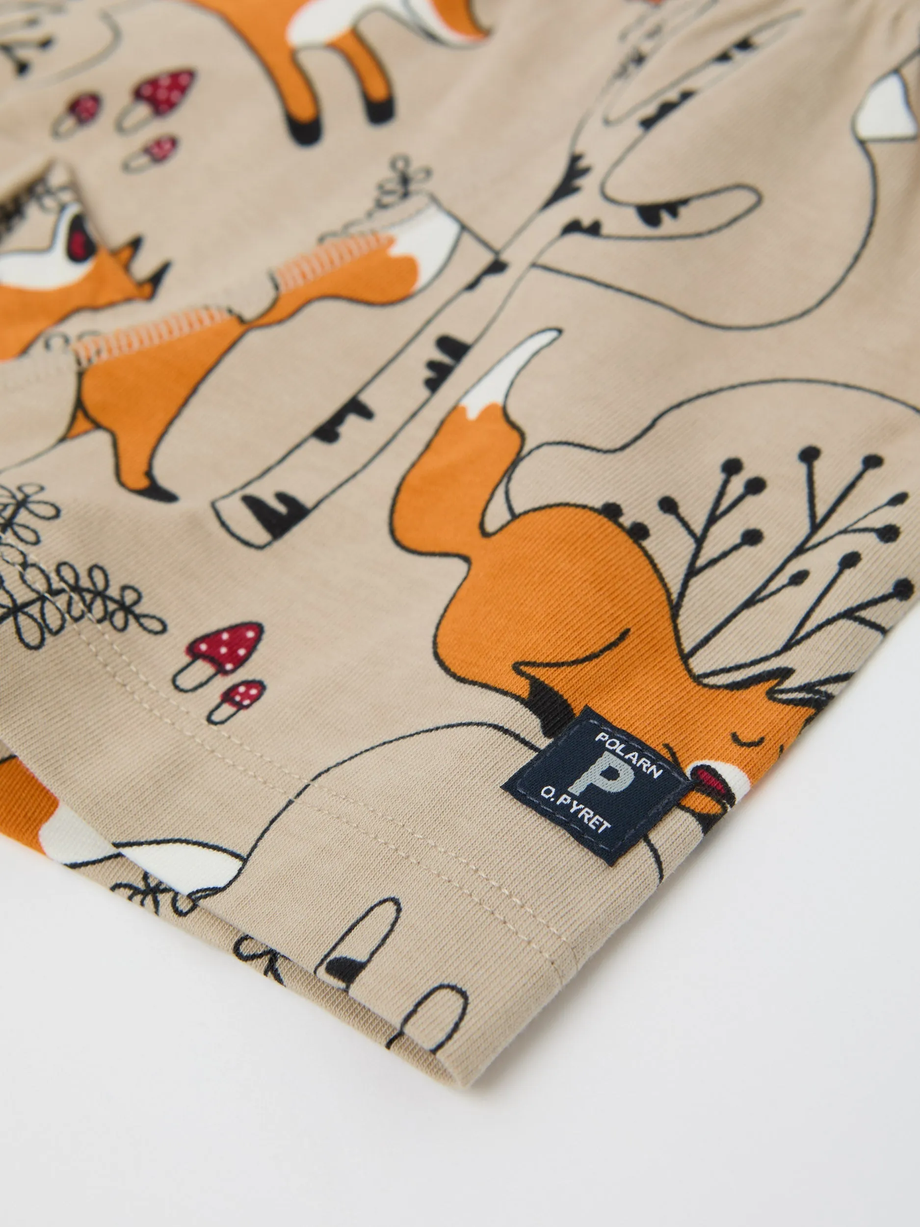 Fox Print Boys Boxers