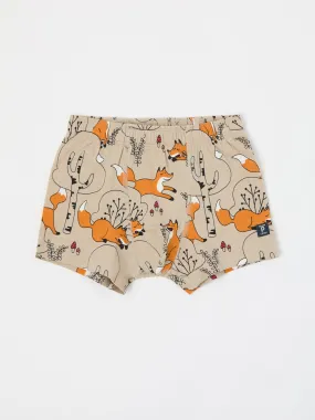 Fox Print Boys Boxers