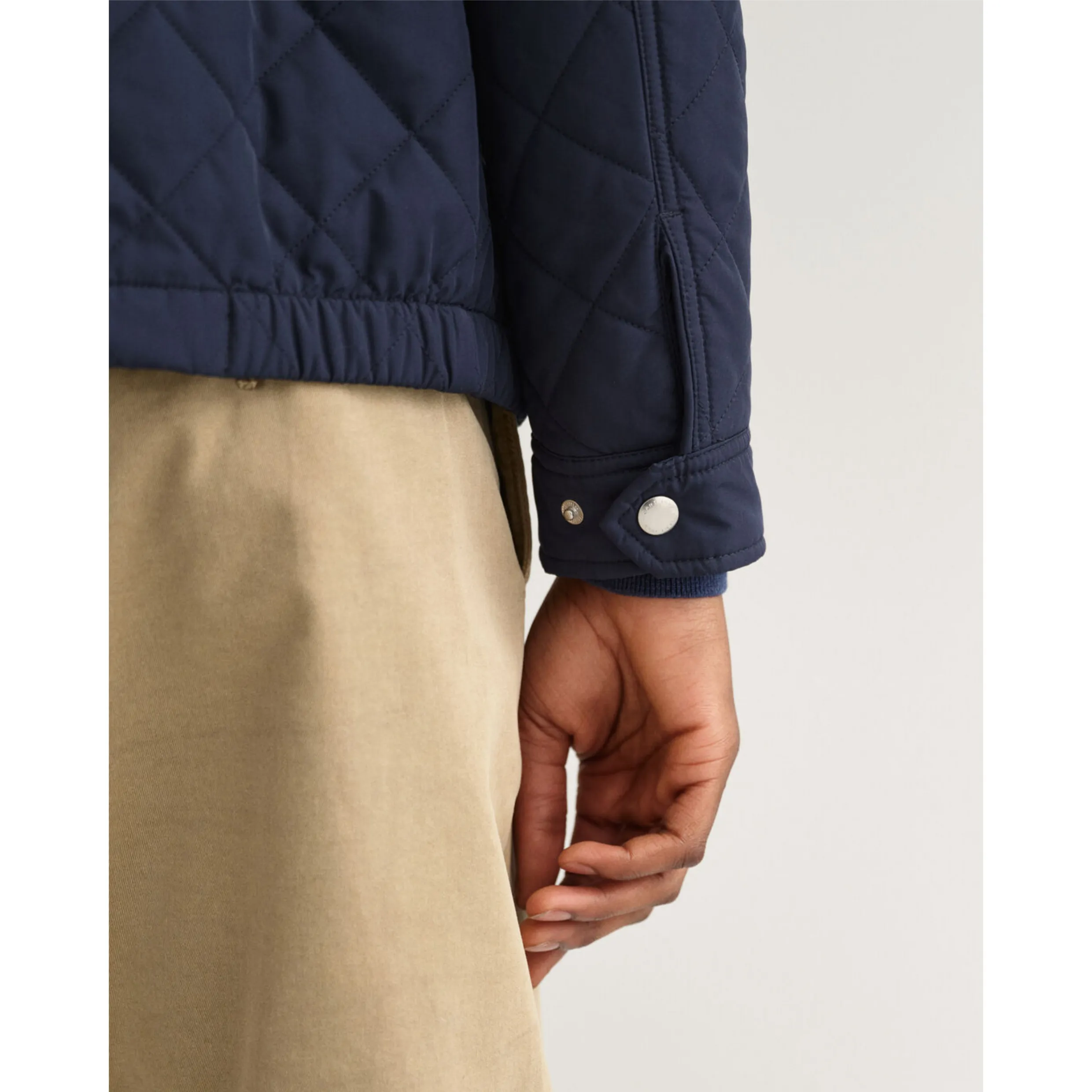 GANT Quilted Windcheater Jacket Evening Blue 7006080