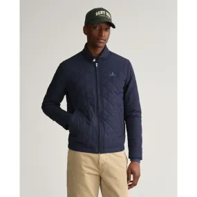 GANT Quilted Windcheater Jacket Evening Blue 7006080