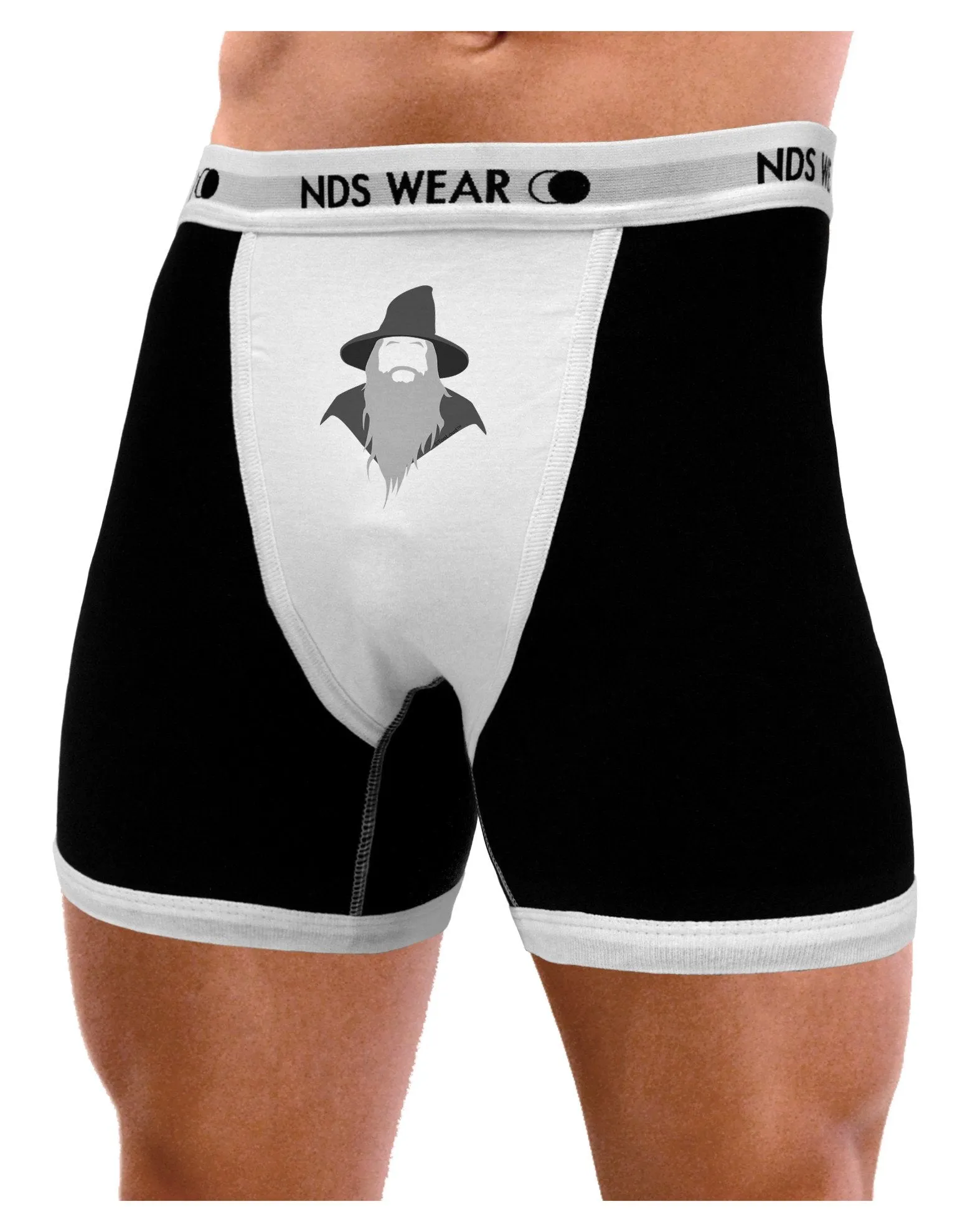 Grey Wizard Mens Boxer Brief Underwear