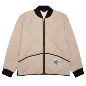 GX1000 Quilted Mechanic Jacket Creme