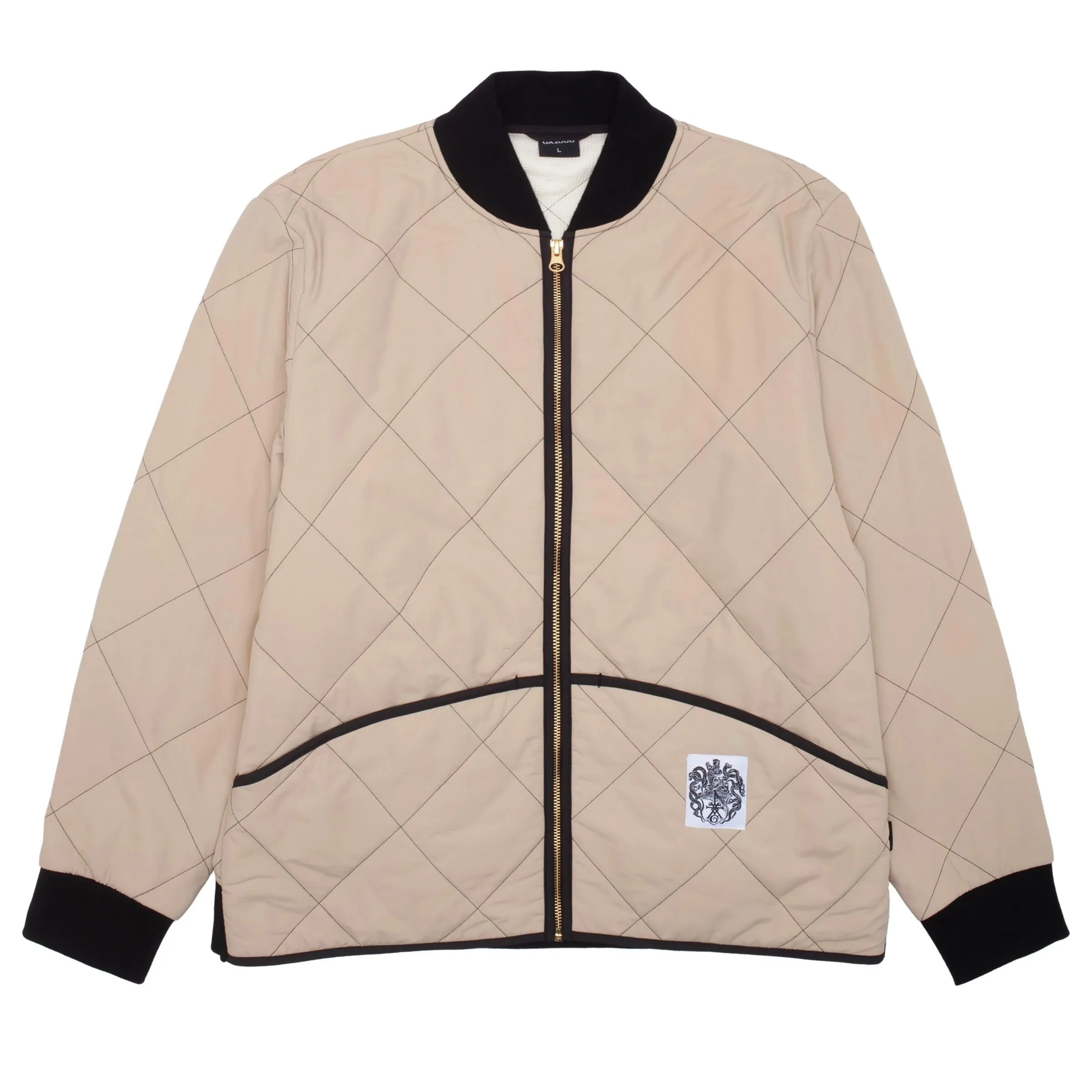 GX1000 Quilted Mechanic Jacket Creme