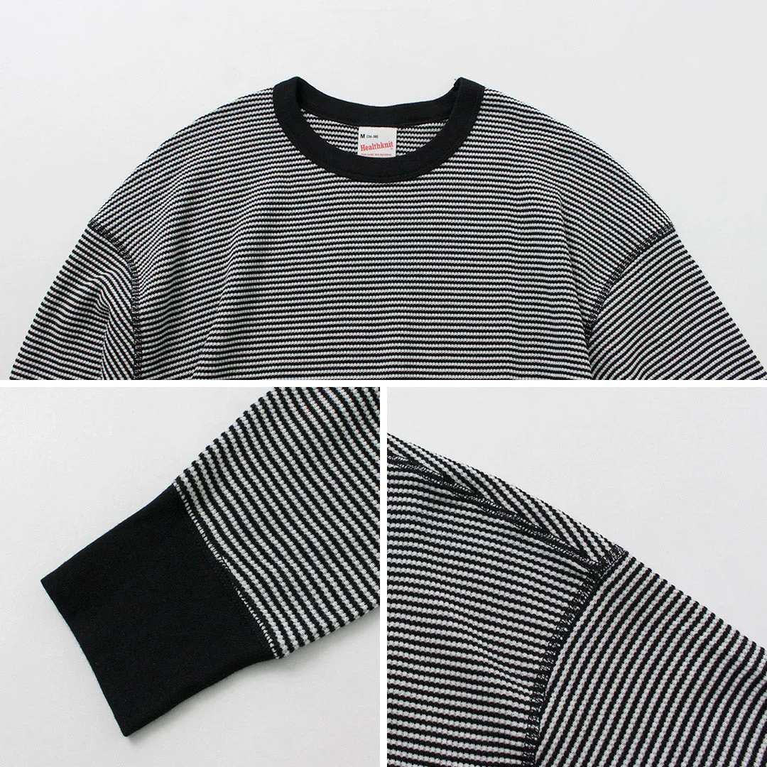 HEALTHKNIT / 2 Pack T-Shirt 7/10 Sleeve   Long Sleeve Waffle