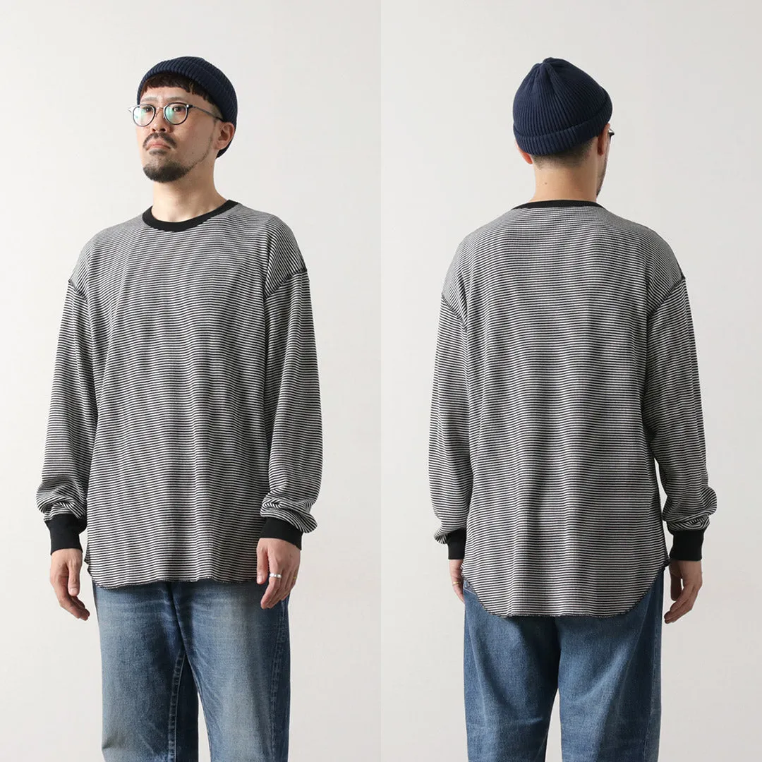 HEALTHKNIT / 2 Pack T-Shirt 7/10 Sleeve   Long Sleeve Waffle