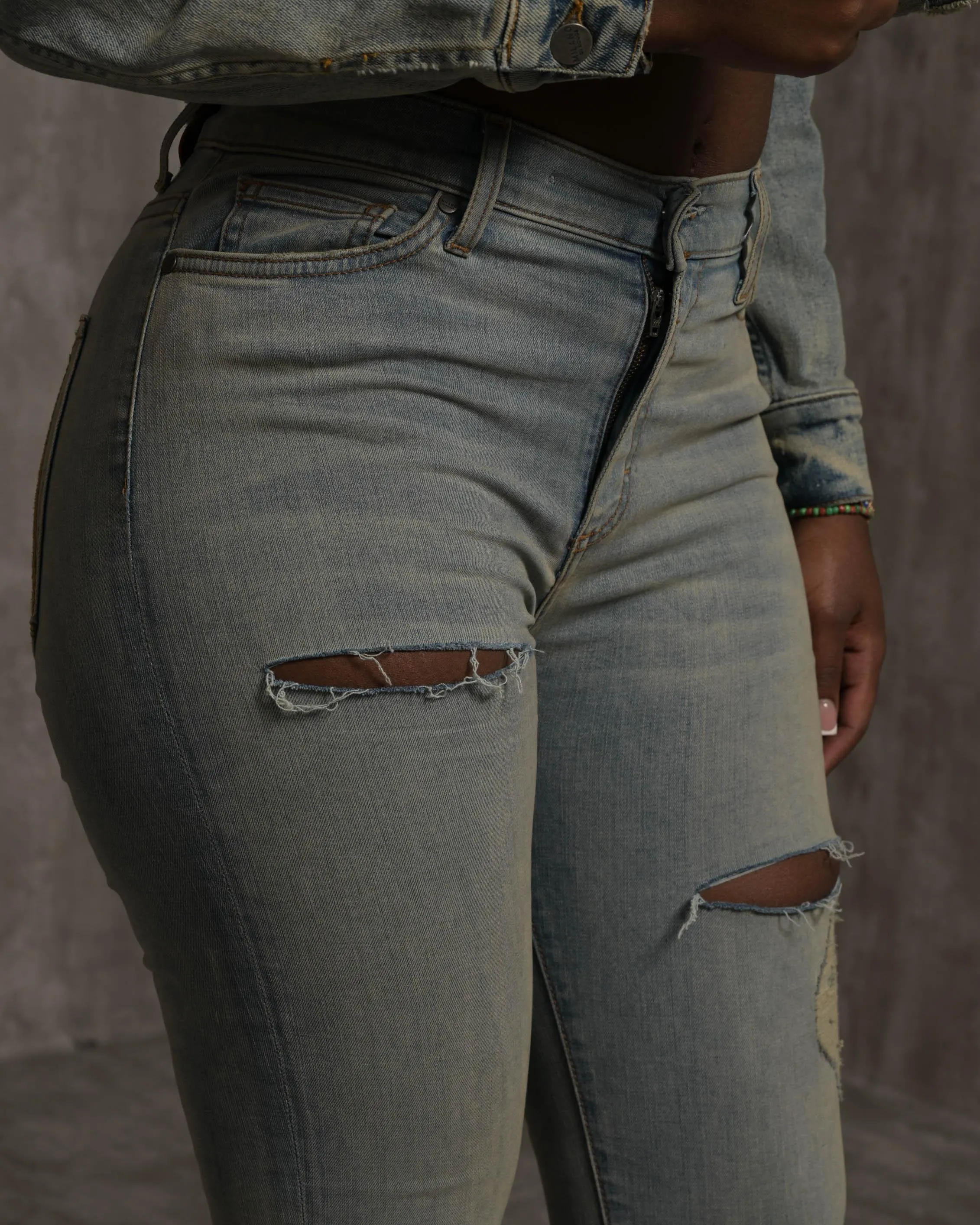 Heather Denim Jeans