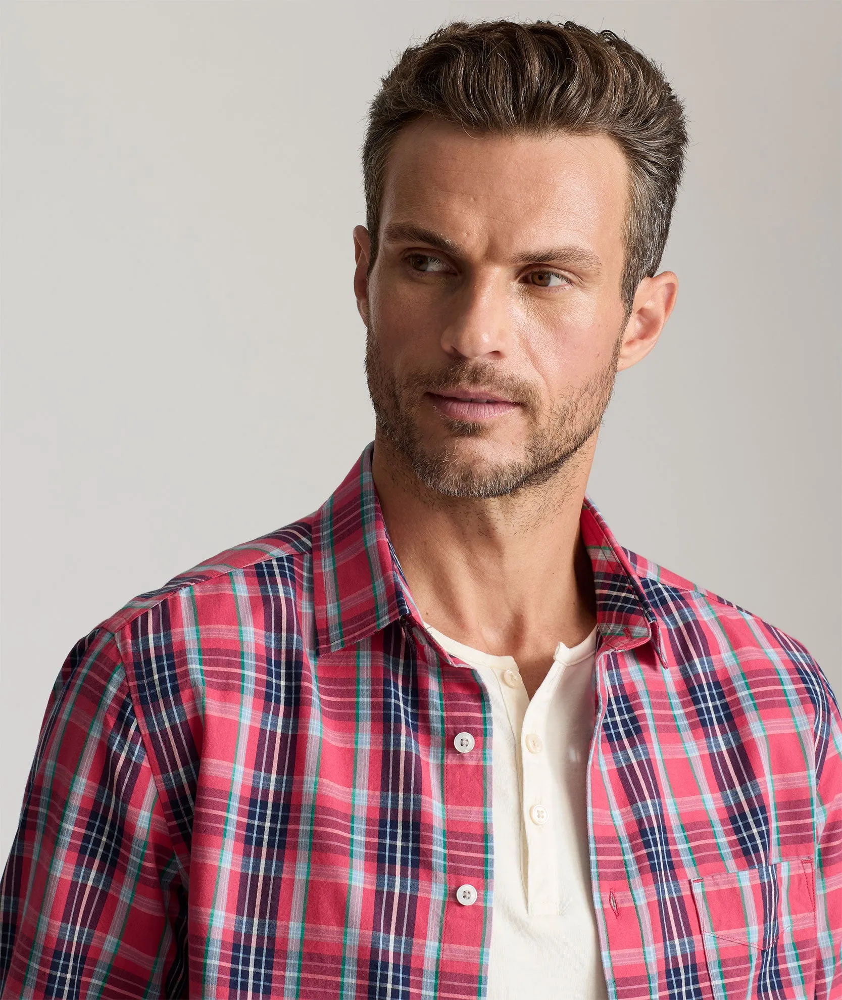 Heritage Plaid Santa Barbara Shirt