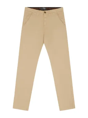 Honey Khaki Sateen Chino Pants (7-16)