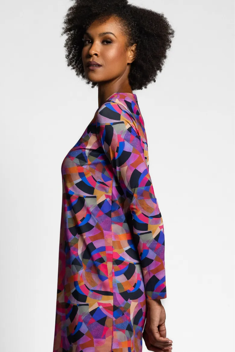 Jun Mini Tunic - Osaka Print