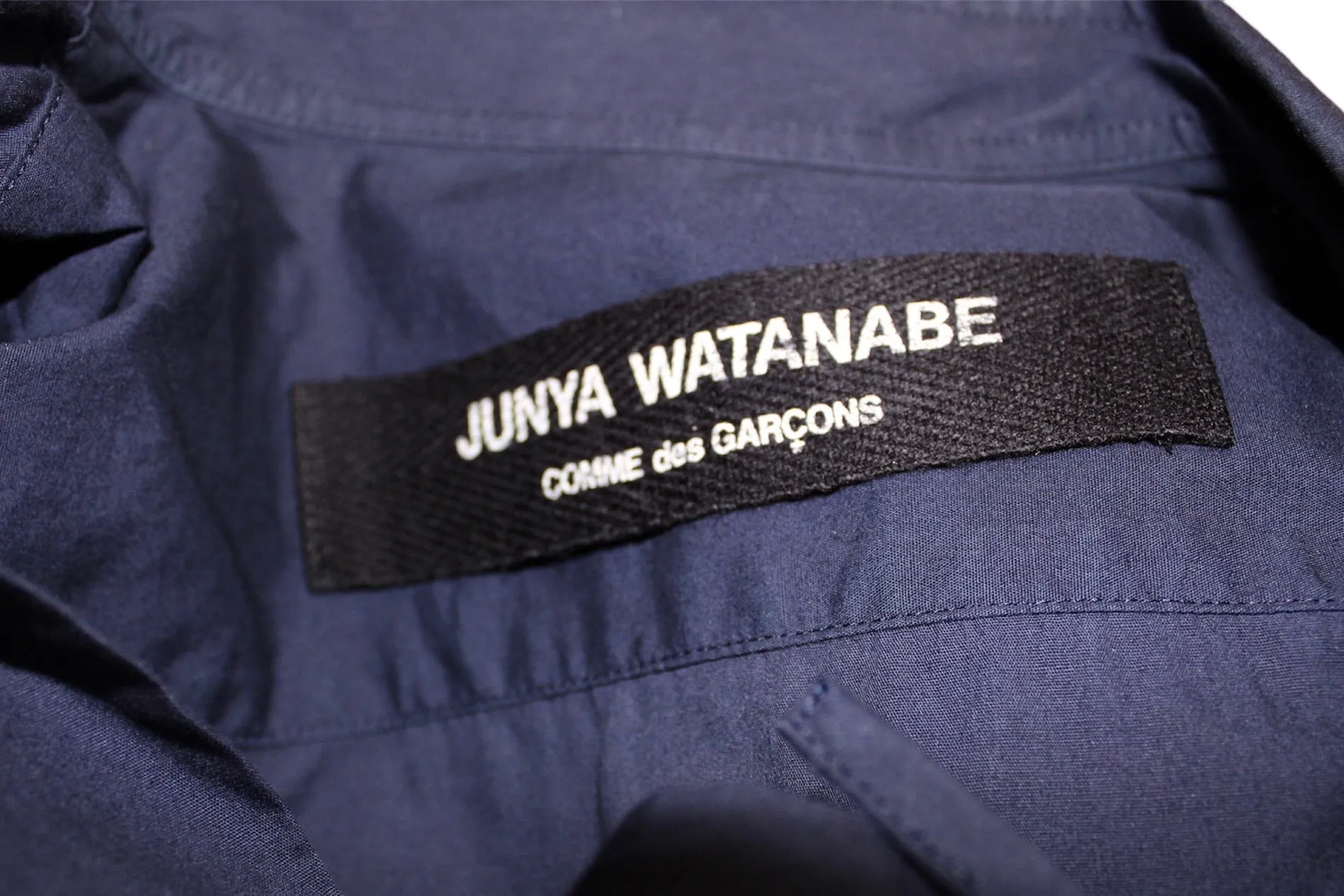 Junya Watanabe for Comme des Garcons 2002 Cotton Deconstructed Shirt Dress