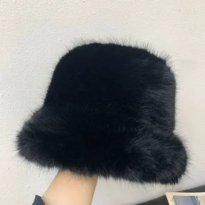 Kaari Faux Fur Bucket Hat