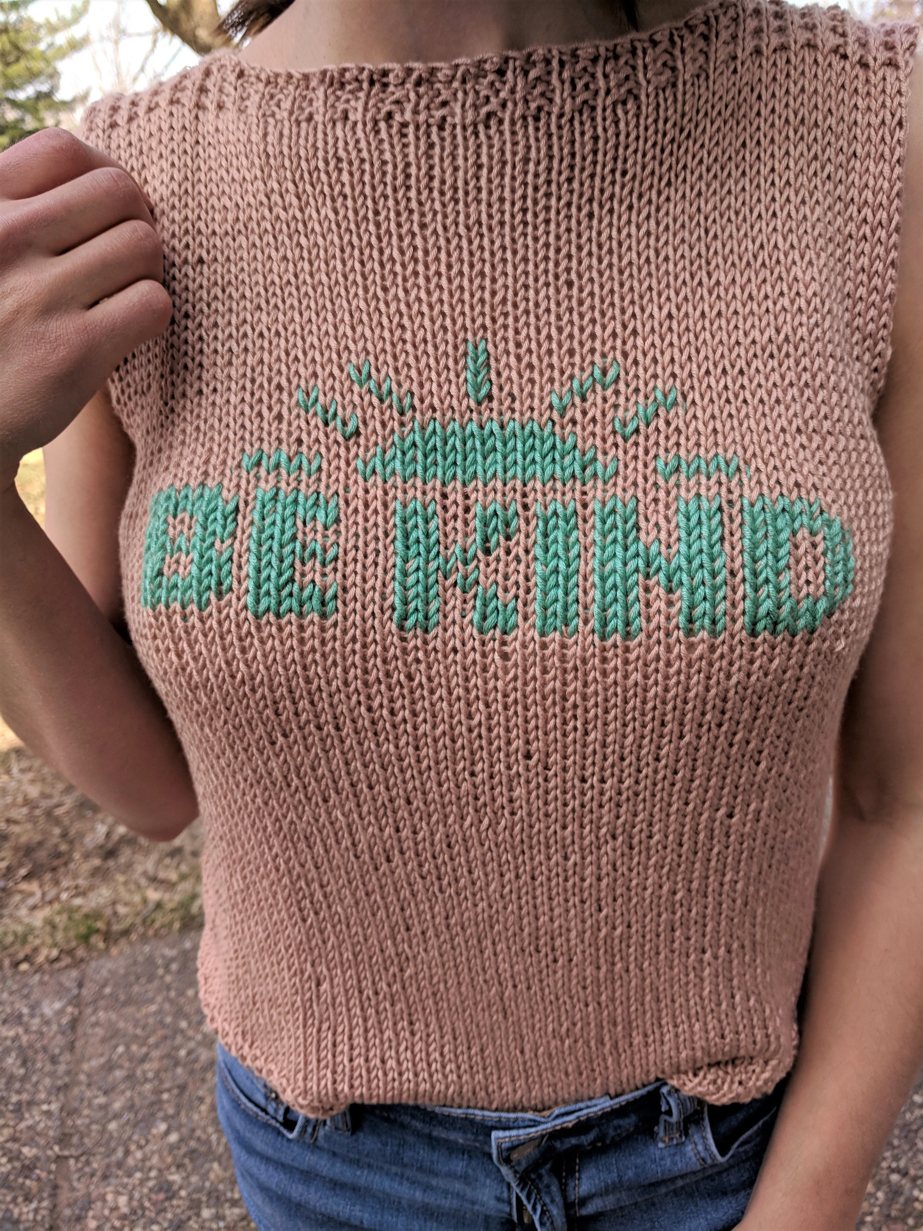 Knit Kit  - Be Kind Tank Top