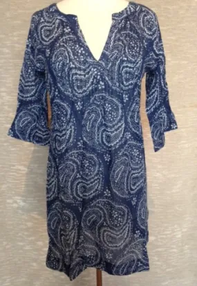 Kurtis - Paisley Navy