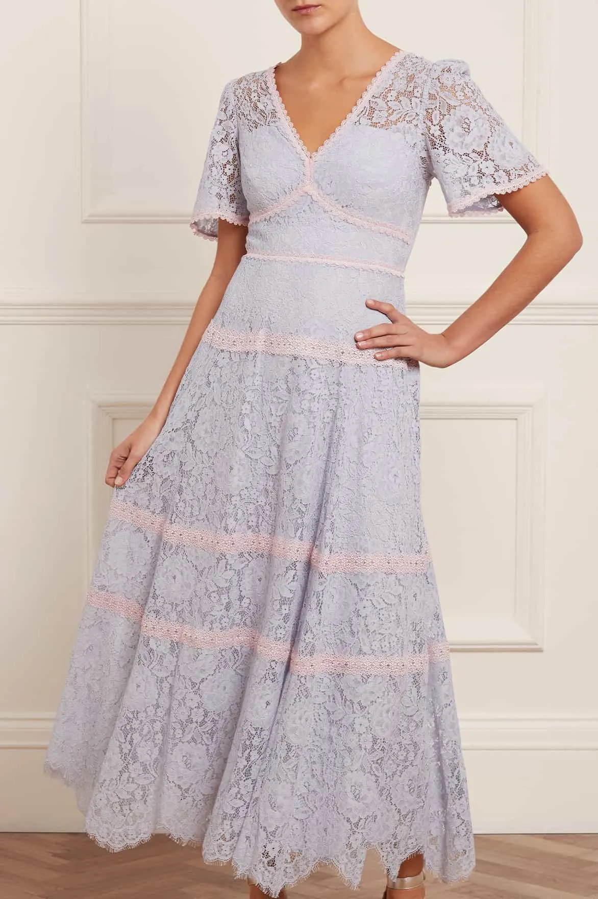 Lace Primrose Ankle Gown