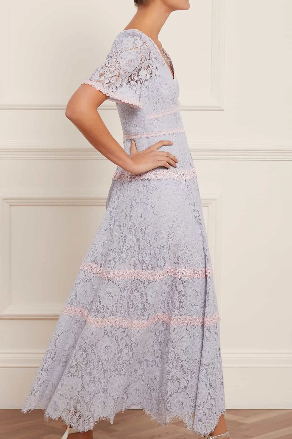 Lace Primrose Ankle Gown