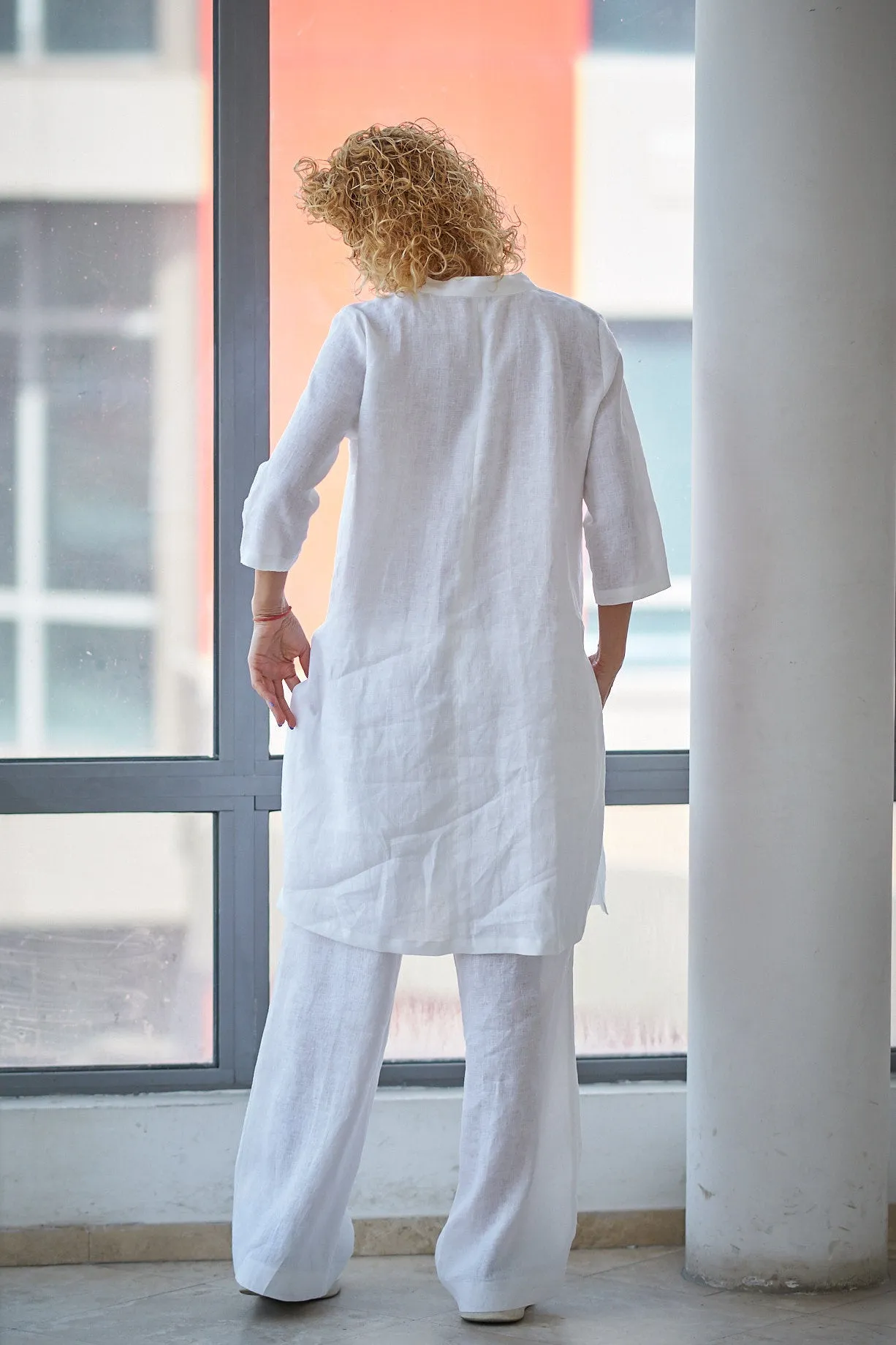 Linen Tunic Shirt