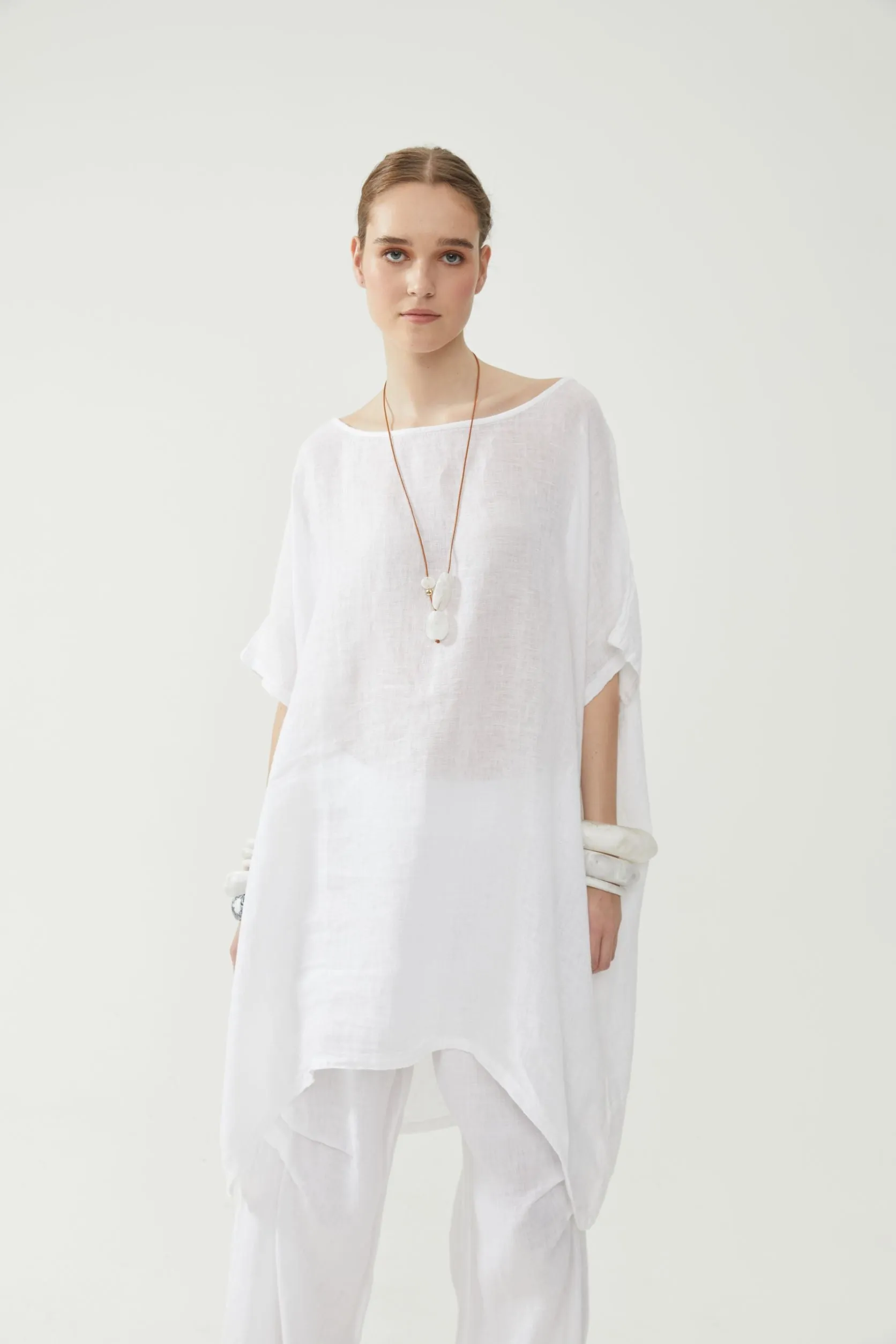 Long Gauze Top