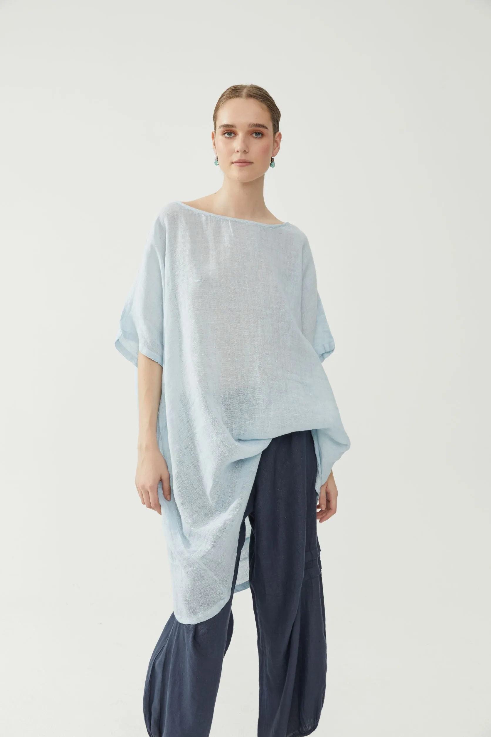 Long Gauze Top