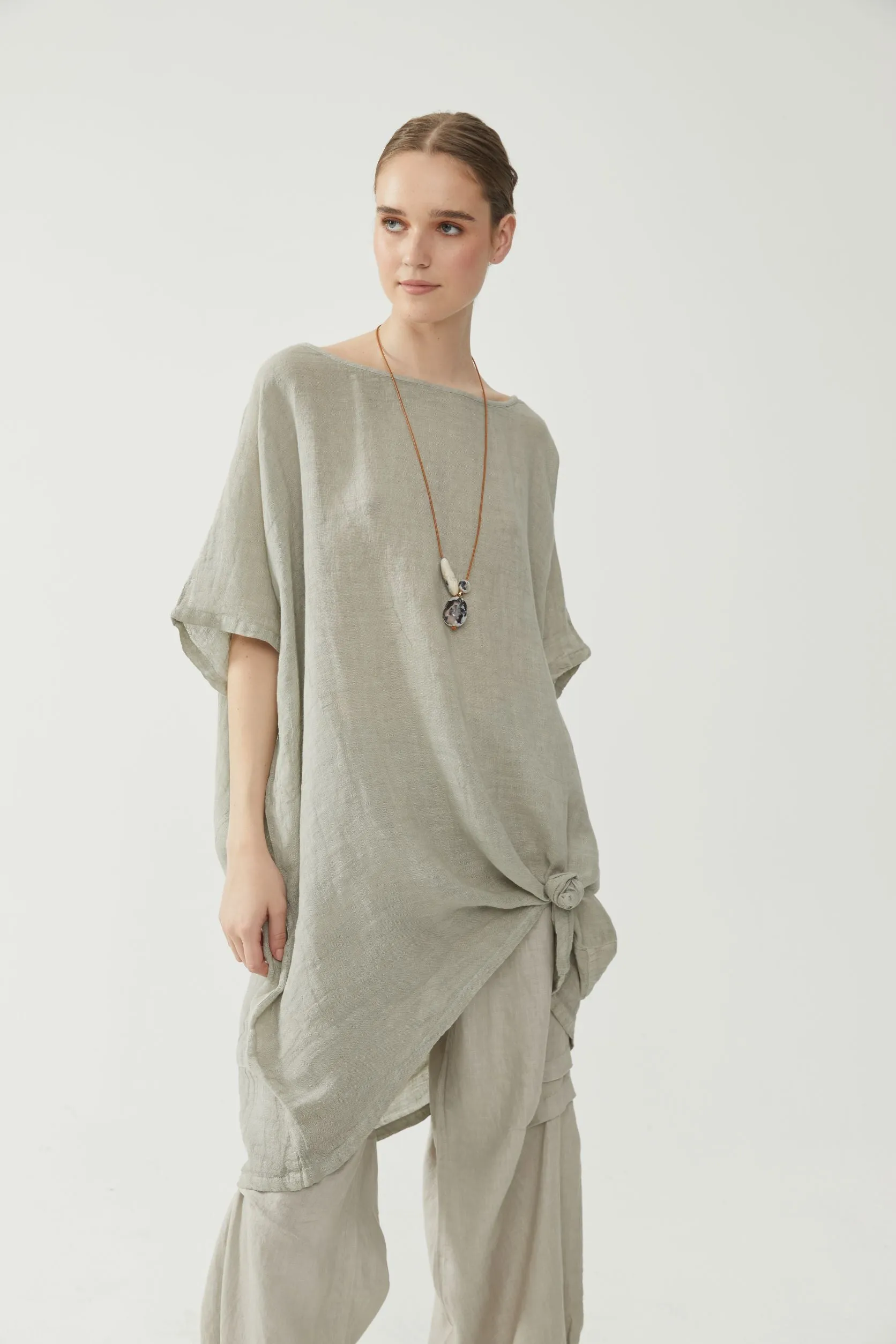 Long Gauze Top