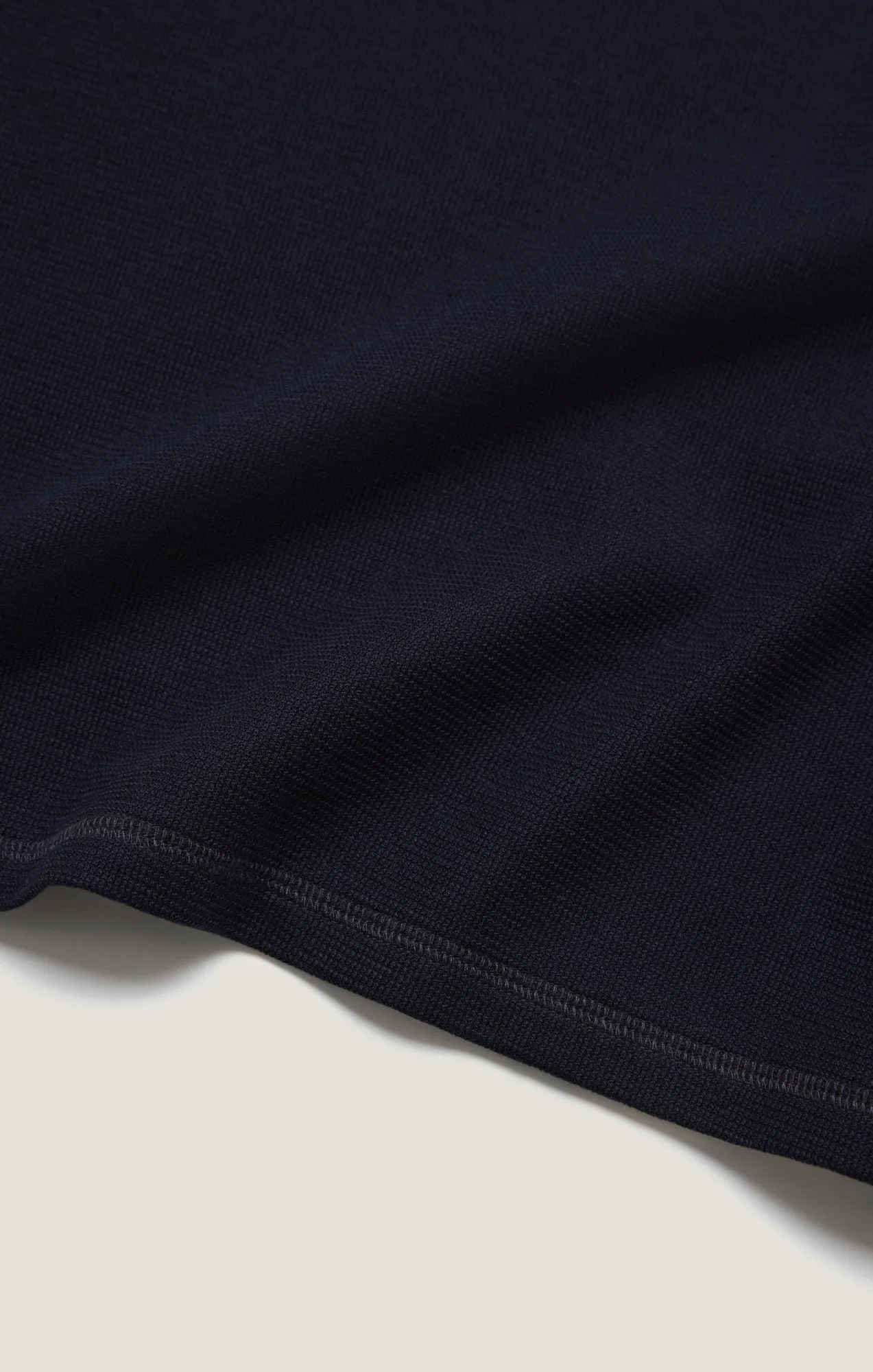 Long Sleeve Henley In Navy