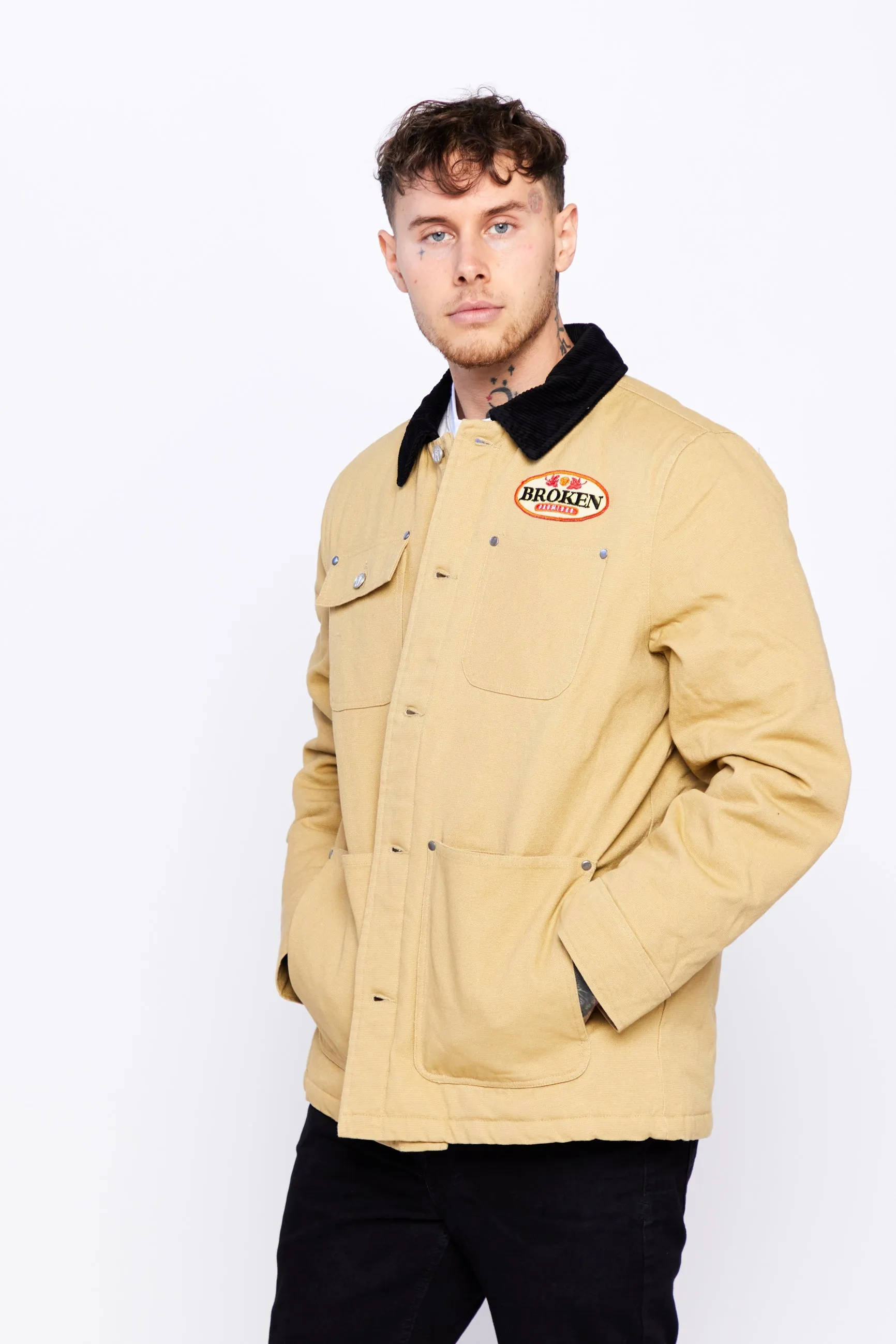 Louis Gas Station Jacket Khaki