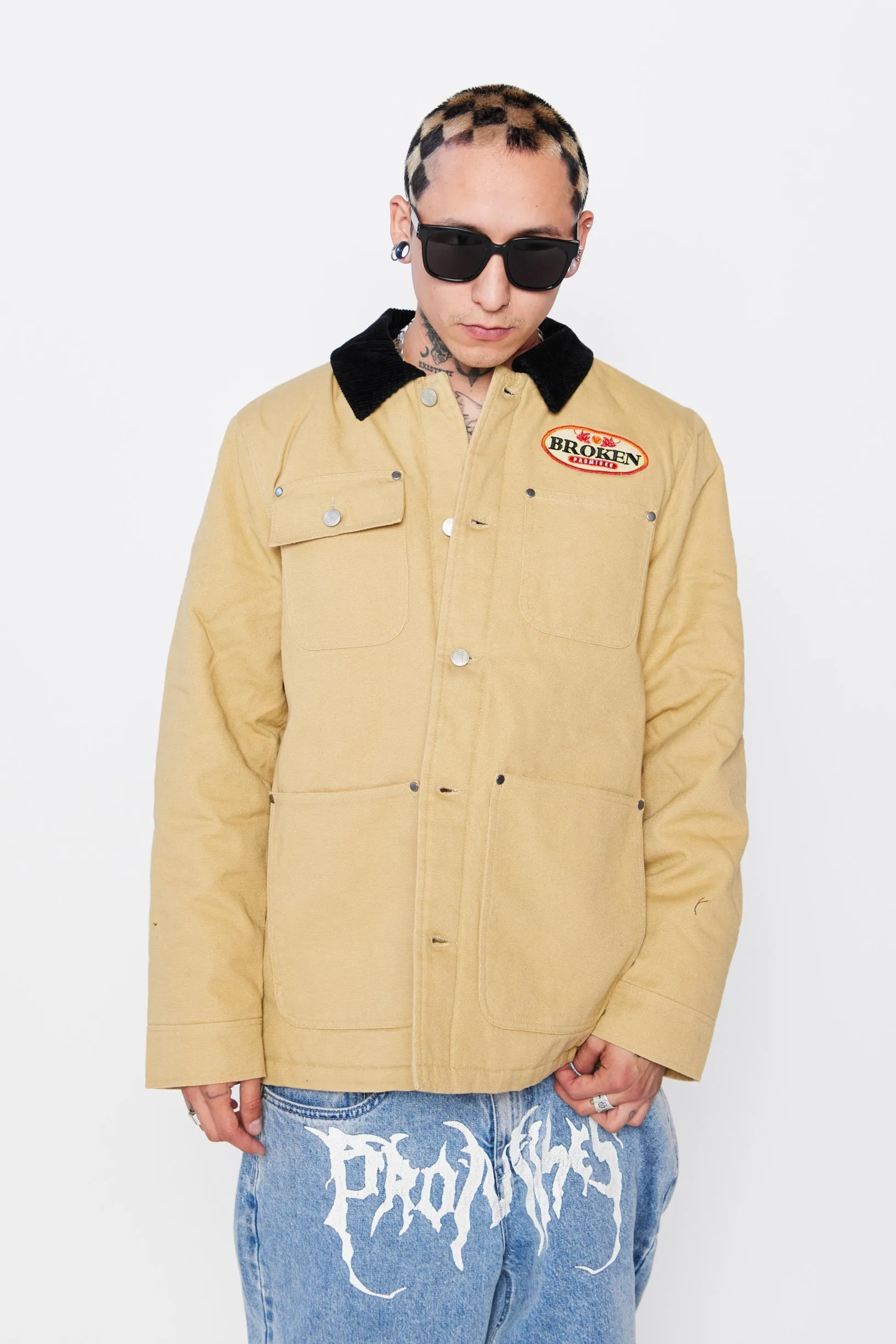 Louis Gas Station Jacket Khaki