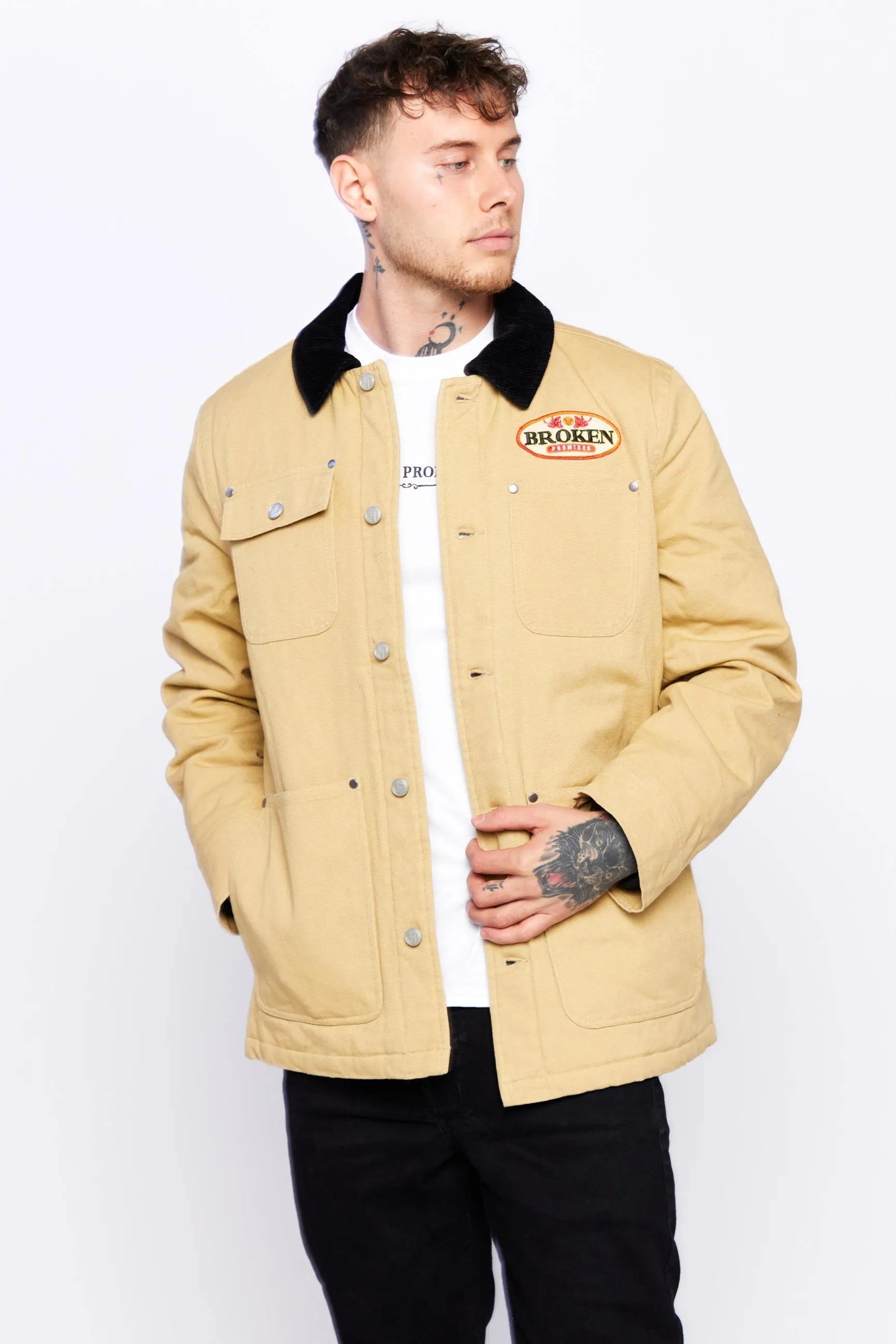 Louis Gas Station Jacket Khaki