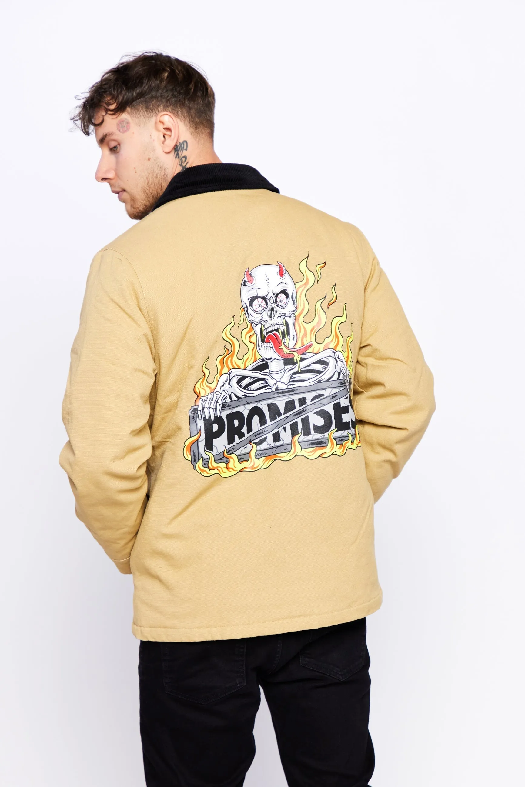 Louis Gas Station Jacket Khaki