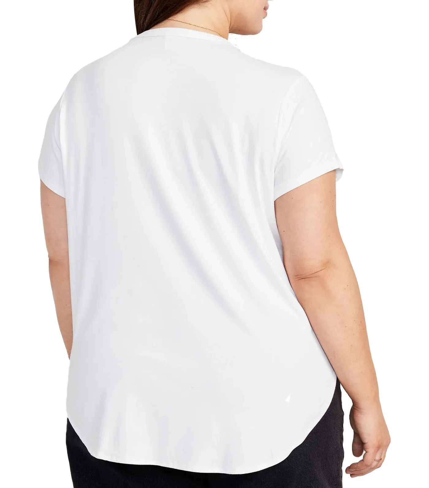 Luxe Tunic T-Shirt for Women Calla Lily 451