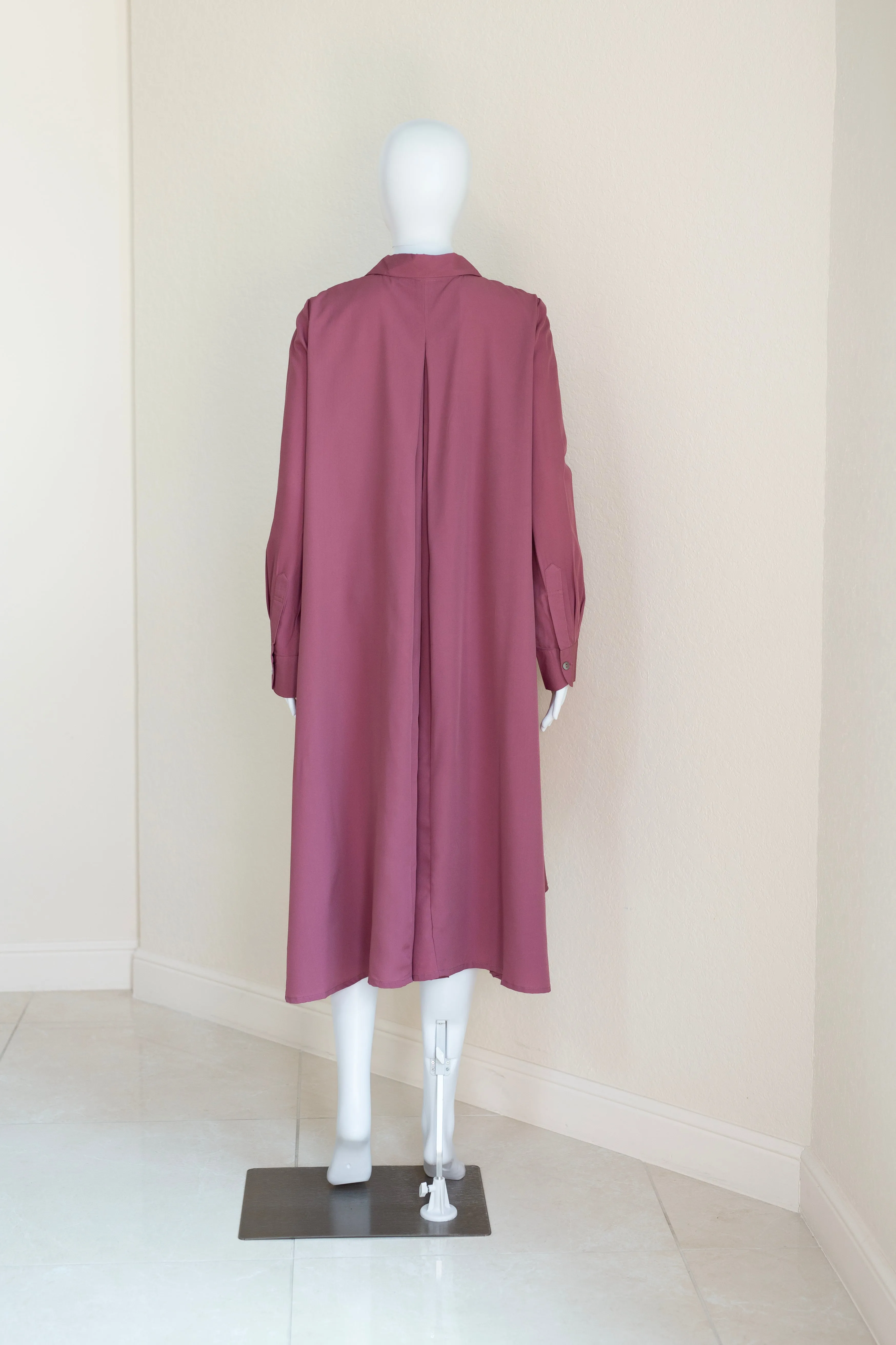 Maaya Medium Length - Purple Mauve Crepe