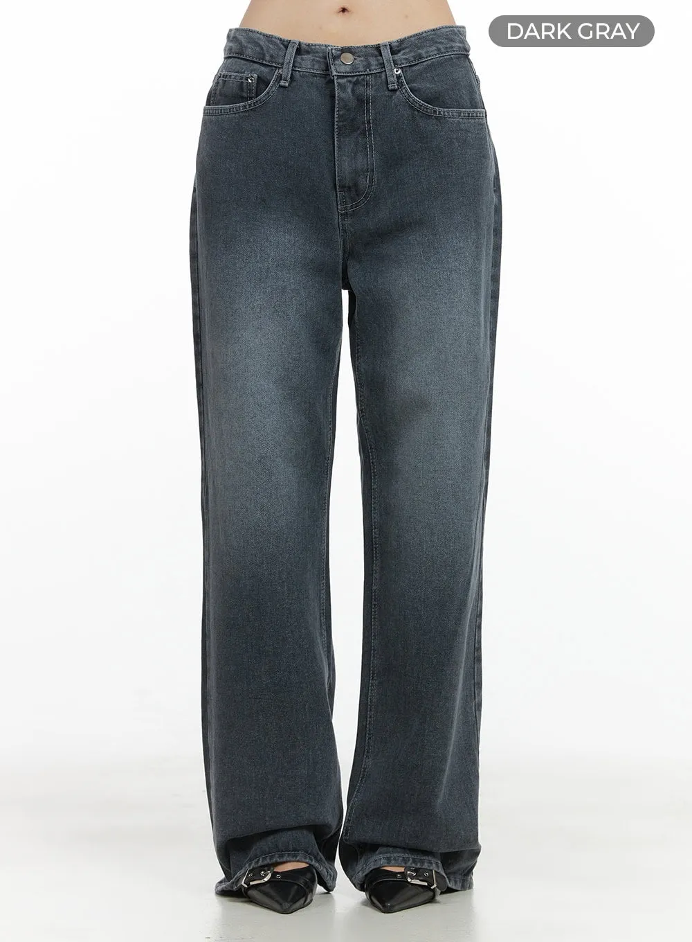 Macy Washed Denim Jeans OO401