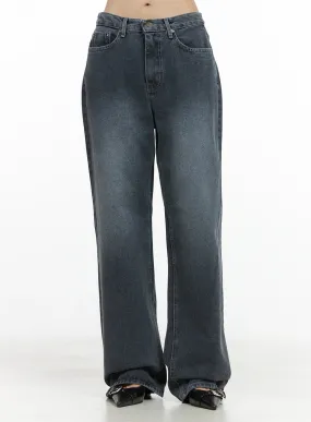 Macy Washed Denim Jeans OO401