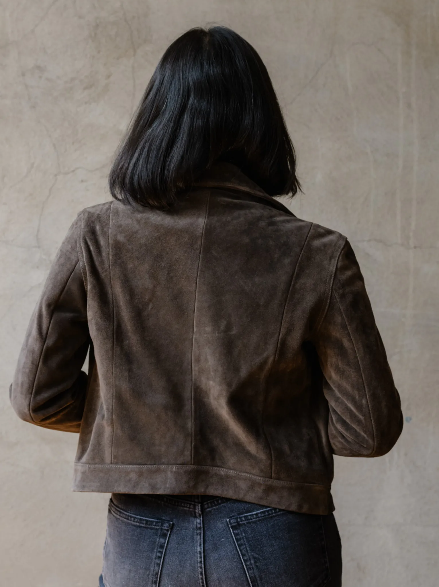 Maha Suede Leather Jacket