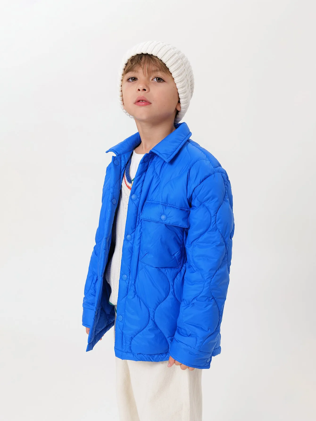 MARC & JANIE Boys Ultralight Quilted Down Jacket 231511