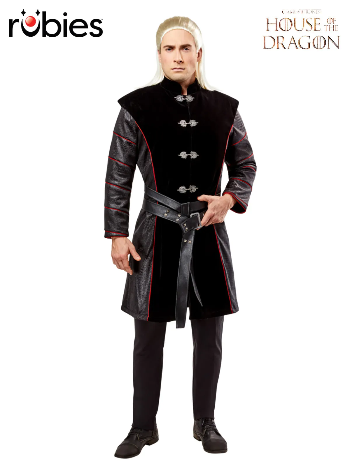 Men Costume - Daemon Targaryen Deluxe Hod Costume