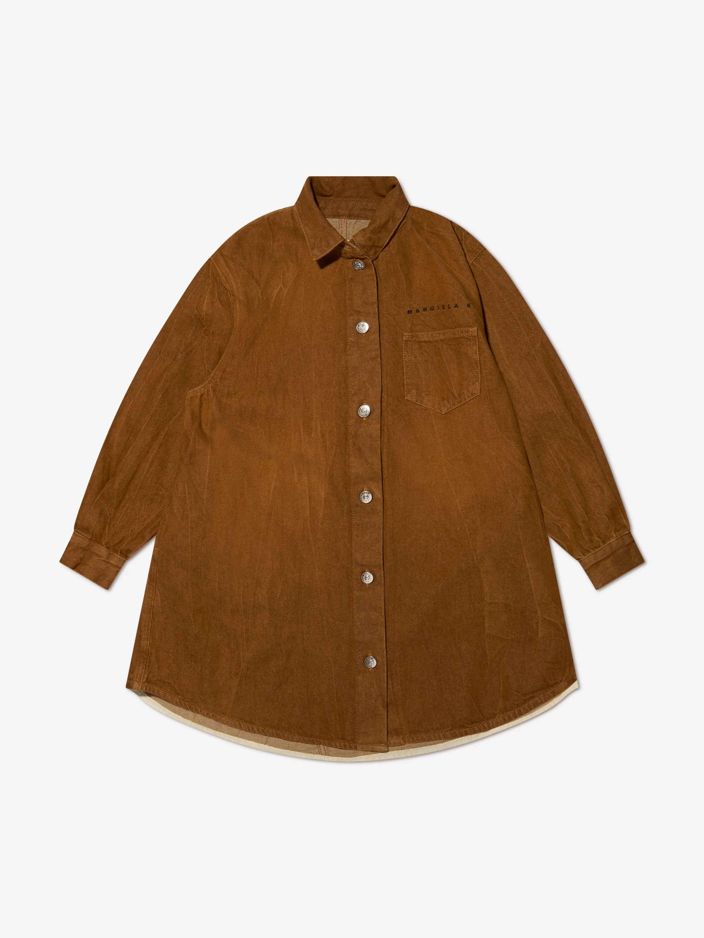 MM6 Maison Margiela Kids Oversized Shirt Dress