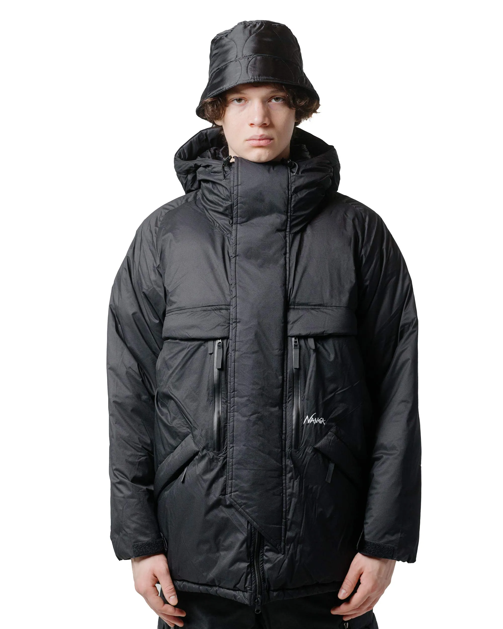 Nanga Mountain Belay Coat Black