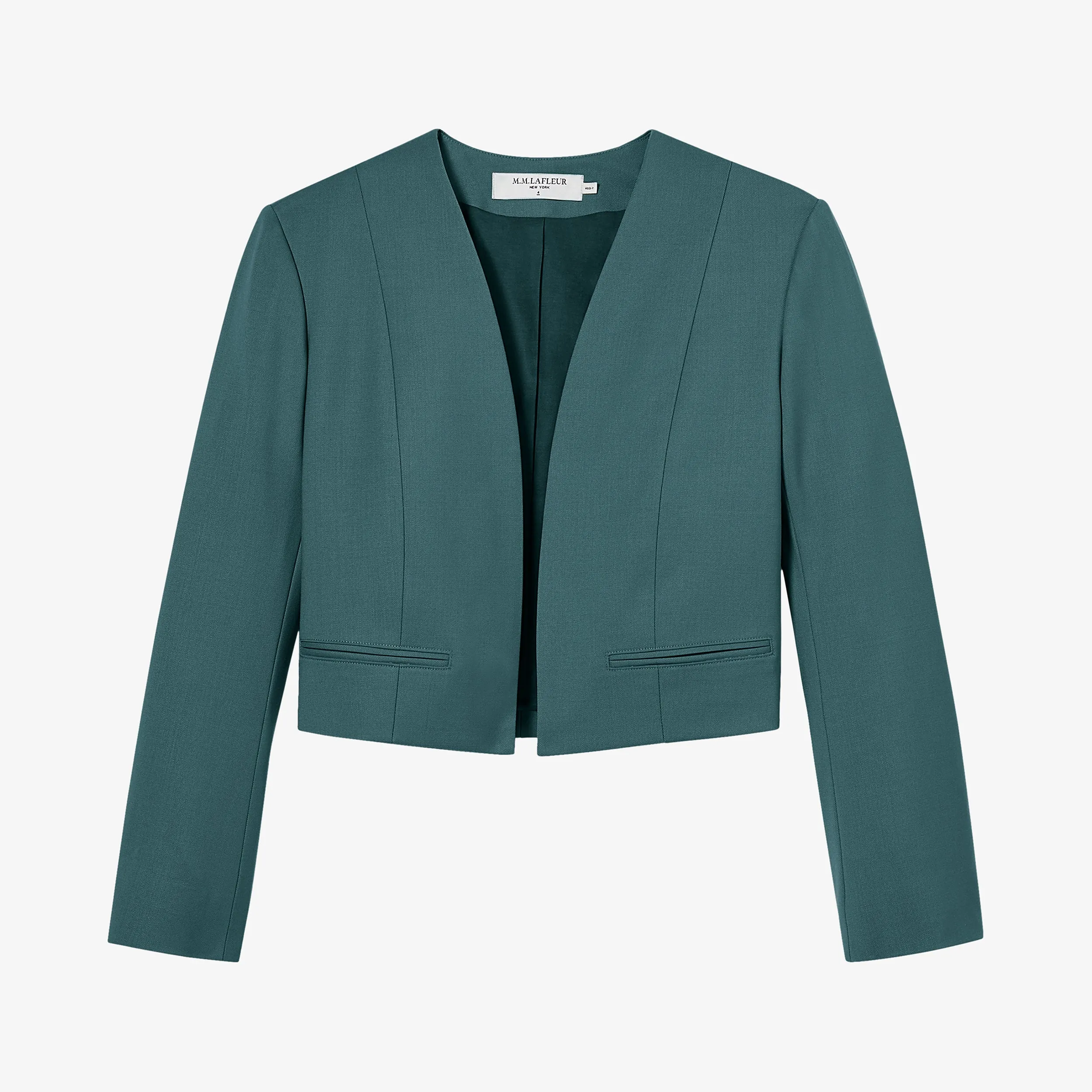 Neale Jacket - Wool Twill :: Blue Jade