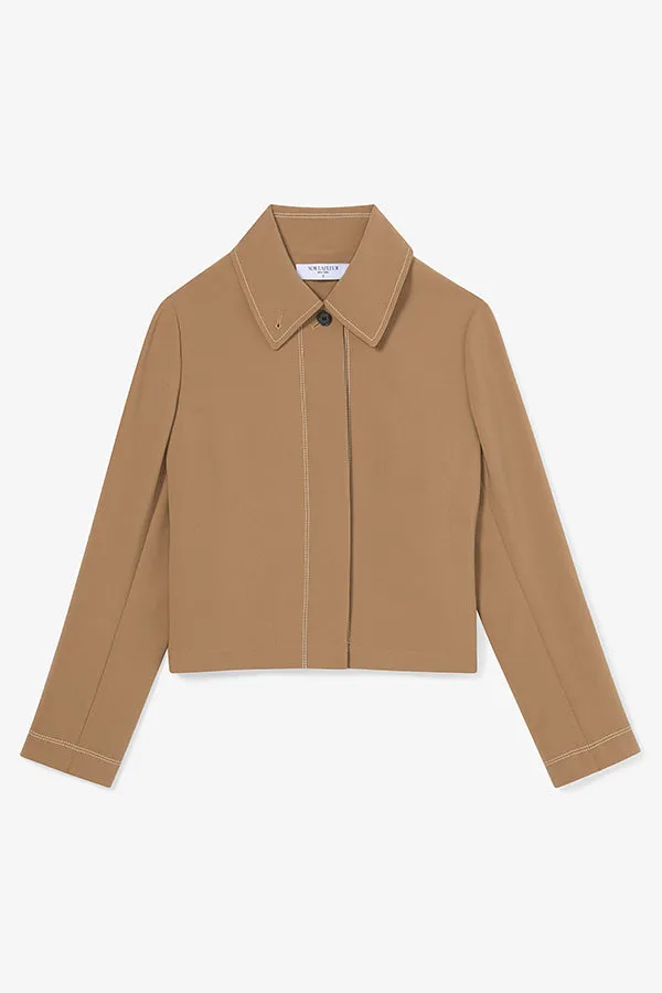 Nicky Jacket - Everyday Crepe :: Light Saddle