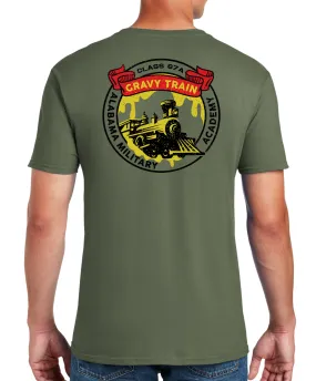 OCS Class OD Green PT 50-50 Blend Unisex Short Sleeve Shirt. Approved for PT