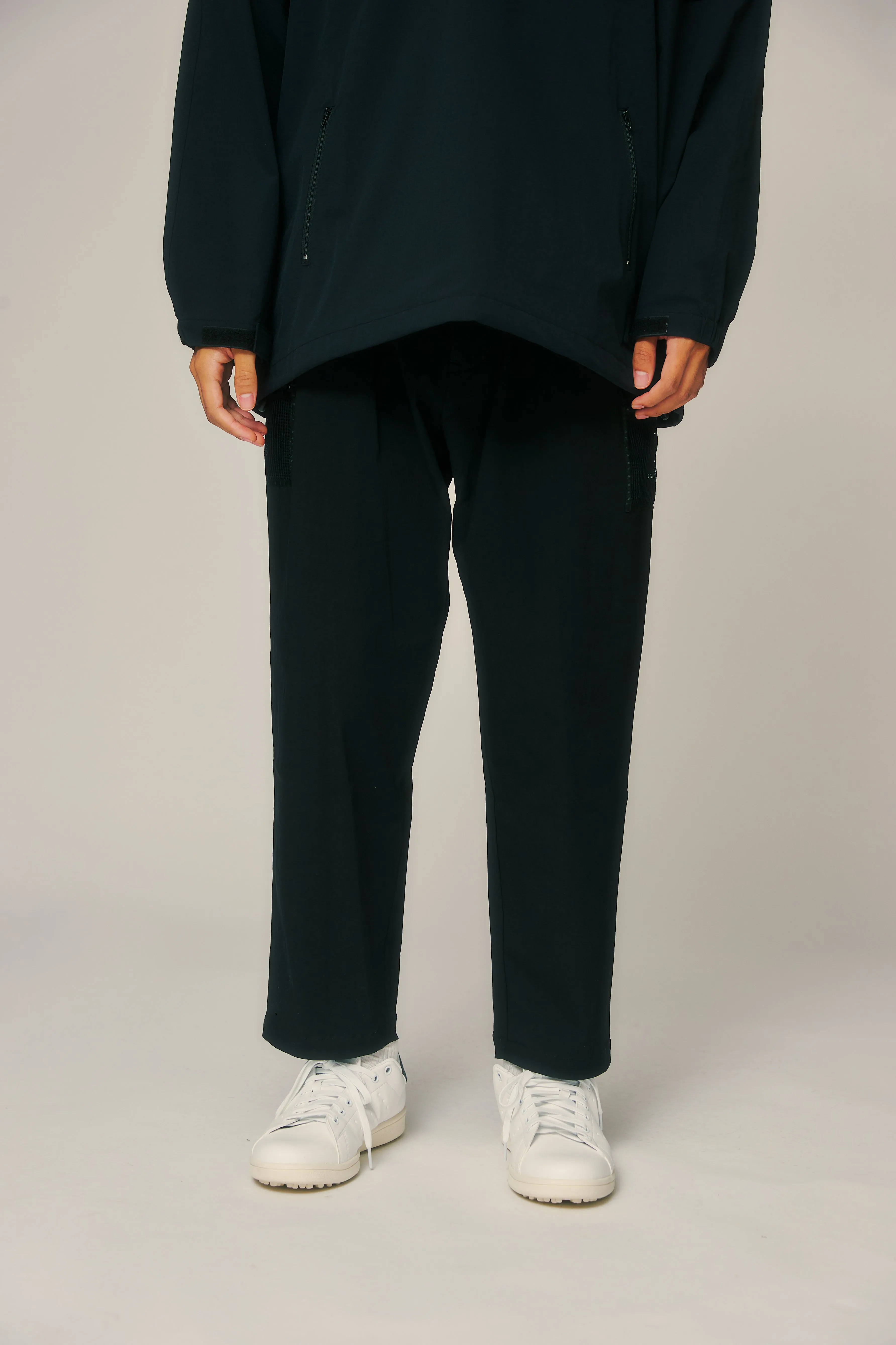 OG Logo Mesh Pocket Stretch Chino PANTS Black