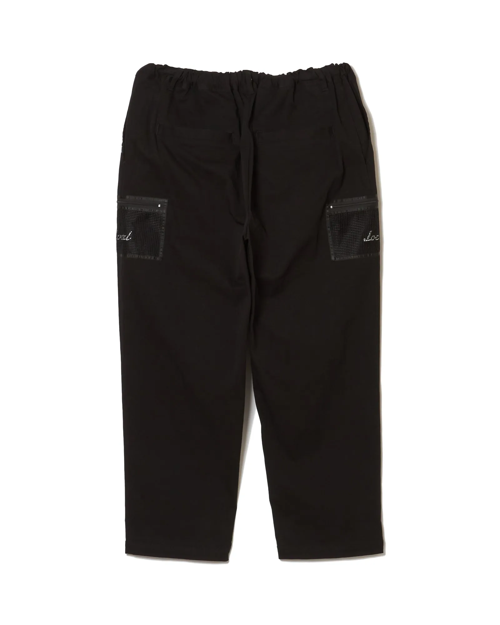 OG Logo Mesh Pocket Stretch Chino PANTS Black