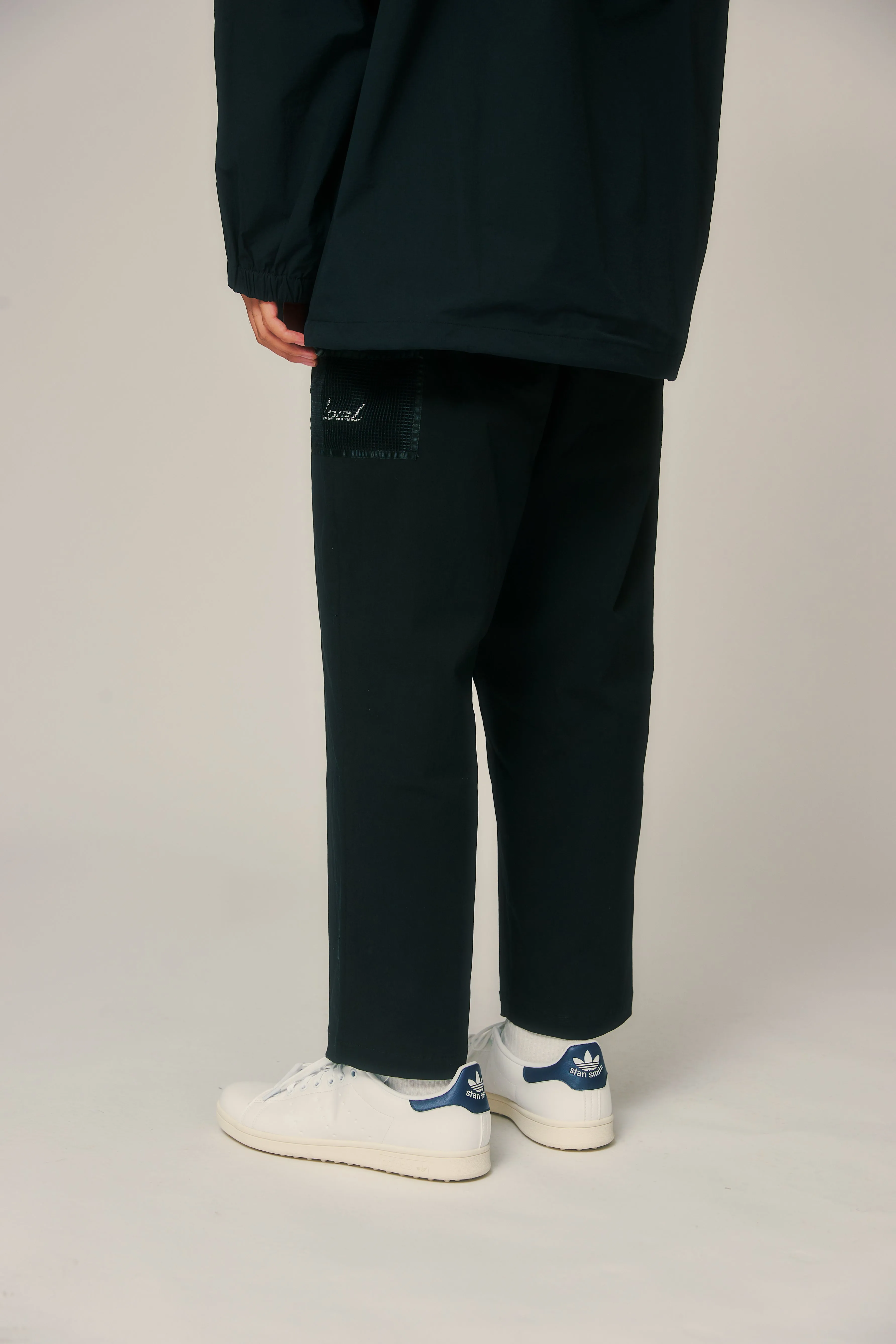 OG Logo Mesh Pocket Stretch Chino PANTS Black