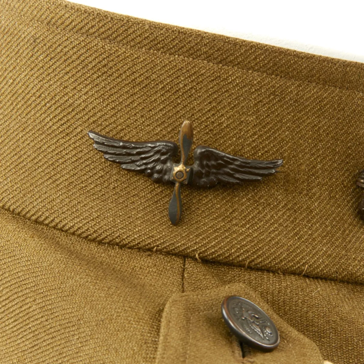 Original U.S. WWI 25th Aero Squadron Named Pilot Uniform Set - Lt. Walter Rahman